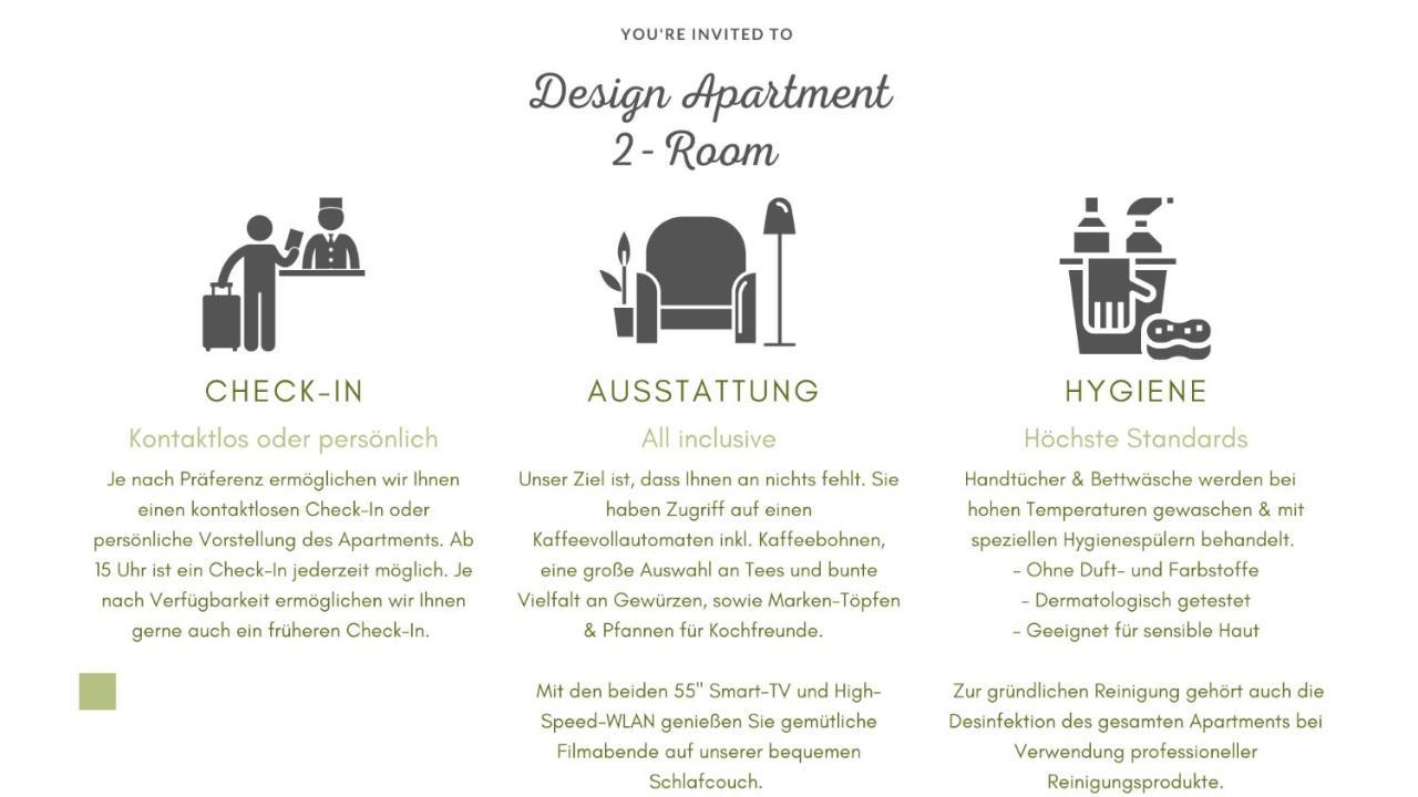 Design Apartment / 2 Room / Central / Contactless Check-In Ганновер Экстерьер фото